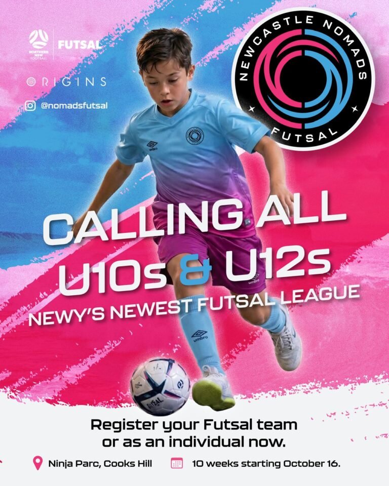 A New Junior Futsal Competition Is Coming to Newcastle